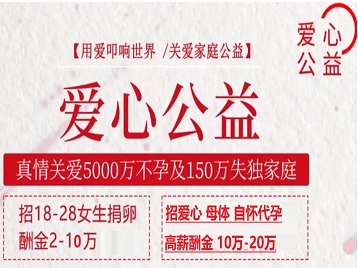 沁源捐卵助孕生子 爱心志愿者招募